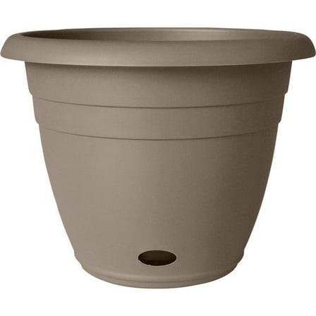 Southern Patio 10000-04771 11 in. Jackson Self-Watering Planter - Greige - Case of 10