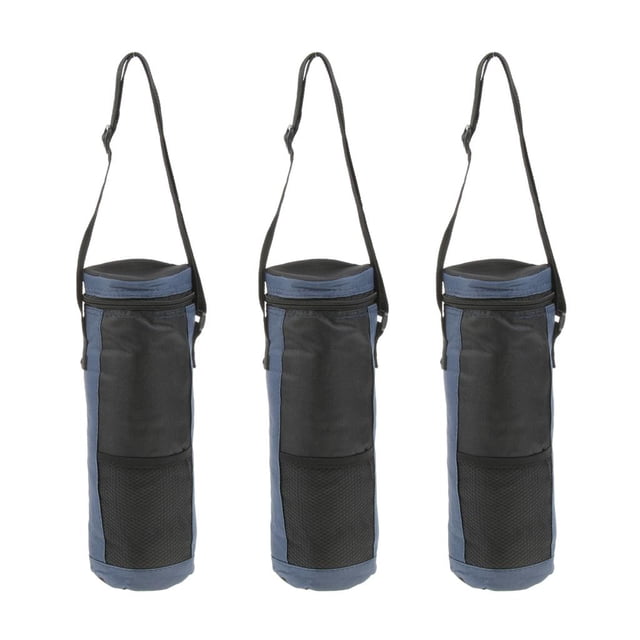 3 Uds., Bolsa Refrigeradora Aislada Impermeable, Bolsa Refrigeradora, Portabotellas , 3 piezas, 10,5x32,5 cm shamjiam Botella aislada portátil