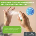 thumbnail image 4 of No Sweat Maximum Strength Antiperspirant Spray, Strong Deodorant For Excessive, 4 of 5
