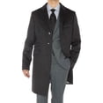 thumbnail image 2 of Mens Charcoal Gray Coat Luciano Natazzi Italian Cashmere, 2 of 5