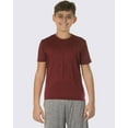 thumbnail image 2 of Real Essentials Boys Undershirts, 5 Pack Dry-Fit Moisture Wicking Performance Undershirts Sizes S (6-7) - XL (16-18), 2 of 5