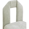 thumbnail image 7 of Meridian Furniture Bennett Mint Chenille Fabric Dining Chair (Set of 2), 7 of 7