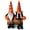 Style-1, variant on Ayieyill 2PCS Halloween Gnome Plush Decorations - Mr and Mrs Handmade Scandinavian Tomte for Halloween Table Ornament, Tiered Tray Decor, Halloween Trick or Treat Gift