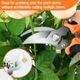 thumbnail image 5 of 2 Pack Garden Shears,19 cm+ 16.5 cm,Pruning Shears with Stainless Steel Blades,Portable Garden Scissor, 5 of 7