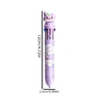 thumbnail image 2 of 10 Color Cute Character Multi Color Ballpoint Pens Click Style Retractable Colored Pens For Kids Students, 2 of 7