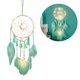 thumbnail image 1 of Decoración De Pared De Plumas Exótica Led Para Colgar En La Pared Artesanía De Plumas Decoración Bohemia Colgadores De Plumas De Pared Simples Adorno Led Bohemio Hecho A Mano Para El Dormitorio Sala Vogacara HA027985-02, 1 of 4