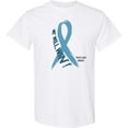 thumbnail image 3 of Inktastic We Will Win Against Prostate Cancer Ribbon T-Shirt, 3 of 5