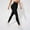 ^Black, variant on BODOAO Women's Wash Tight Fitness Yoga Pants Wash High Waisted Running Pants Butt Lifting Leggings for Women Impact Gym Seamless Workout Leggings Mid Low Waist Tummy Control Yoga Pants Black L