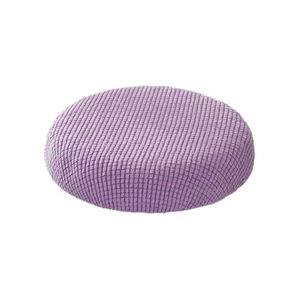 Bearachild Cojín con funda extraíble y lavable a máquina, se adapta a la mayoría de los taburetes. Fundas de asiento ligeramente impermeables. Decoración del hogar púrpura