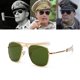thumbnail image 2 of Gafas de sol de piloto para hombre, lentes ópticas militares del ejército americano, de diseñador de marca, a la moda, novedad de 2021 Fivean unisex, 2 of 2