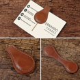 thumbnail image 2 of 26-27 Set of 2 Magnetic Leather Bookmarks Leather Book Page Holder Retro Reading Accessories Handmade (Dark Brown + Light Brown), 2 of 5