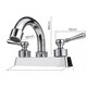 thumbnail image 2 of Llave Mezcladora Solvex Grifo Zinc Plateado, 2 of 4
