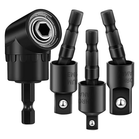 

4PCS Impact Grade Socket Adapter Flexible Stable Tool for Socket