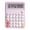 Purple_Hot#502, variant on Basic Calculator Portable Silent Keyboard | Thin Lightweight Design | Energy Saving | Silent Buttons | Non-Slip Base | Multiple Colors | Battery Powered | 13x9.5x3cm | Ideal for Office Home