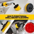 thumbnail image 2 of 22Pack Drill Brush Attachments Set,Scrub Pads & Sponge, Buffing Pads,Power Scrubber Brush,Car Polishing Pad Kit,Wax Applicator Pad,Car Cleaning Kit,Masonry Brushes,Cleaning Supplies, 2 of 5