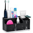 thumbnail image 1 of Soporte para cepillos de dientes y organizador de baño VITVITI, color plateado, 1 of 8
