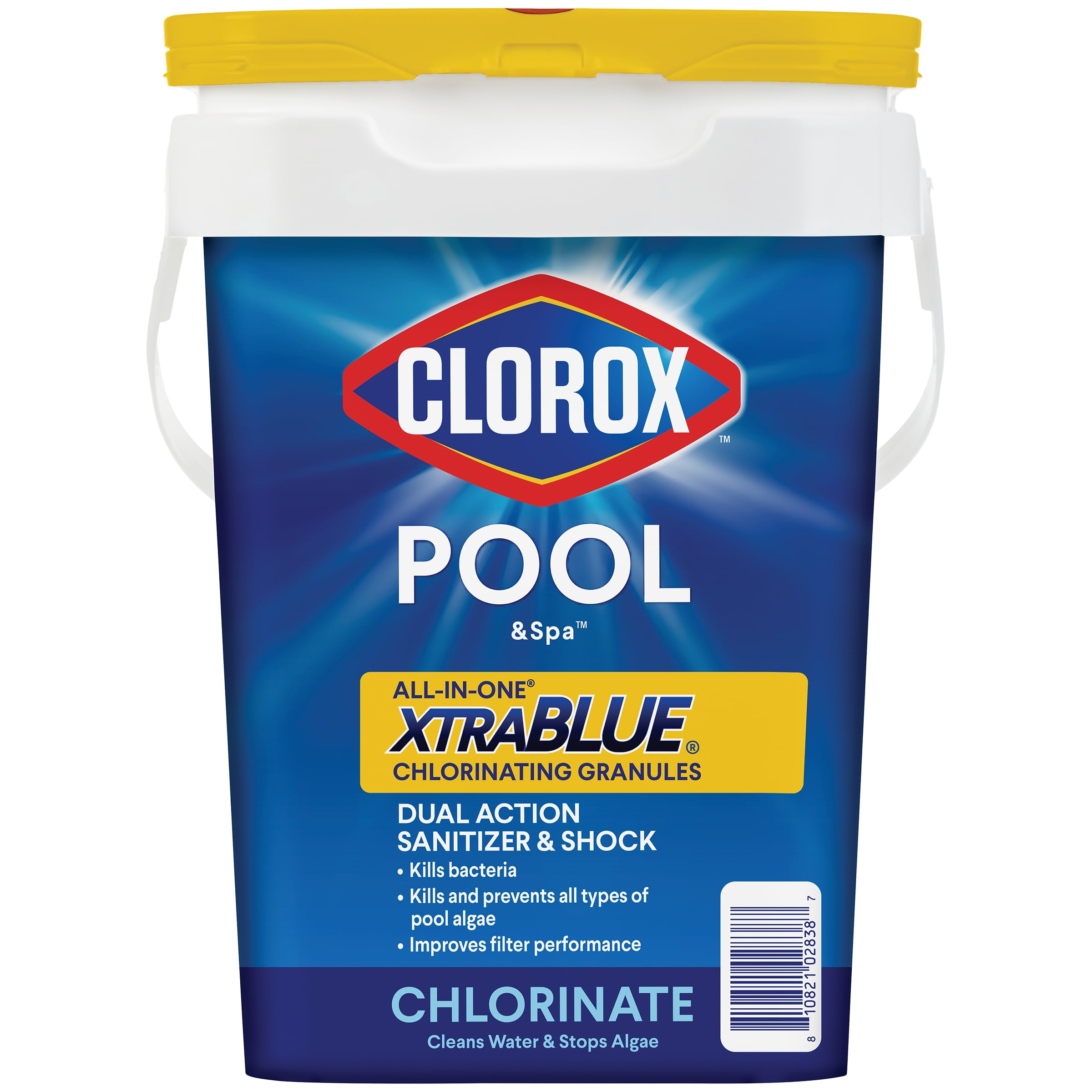 Clorox® Pool&Spa™ All-in-One® XtraBlue Chlorine Pool Chemicals Chlorinating Granules, 6 lb