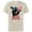 Natural, variant on Star Wars Darth Vader with Lightsaber Block Print Style - Short Sleeve Cotton T-Shirt for Adults - Customized-Black