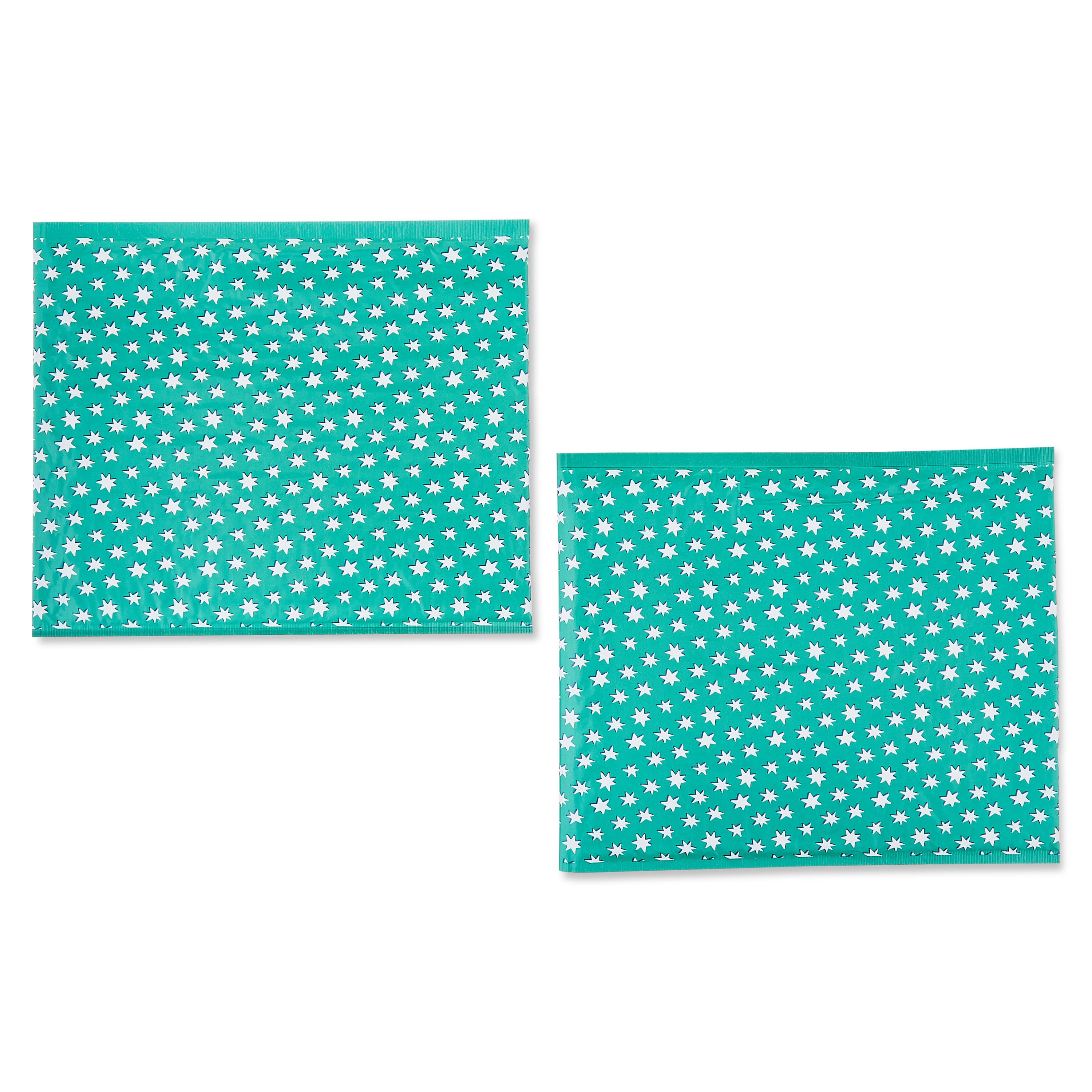 Pen+Gear Poly Bubble Mailers, Self-Seal Closure, #2, 8.5" x 11", Decorative, 2 pack