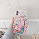 thumbnail image 1 of Para iPhone 14 13 12 Pro Case Heart Flowers Phone Case para iPhone 12 11 Pro Max 8 7 Plus X XS Max XR Marble Soft TPU Bumper Cover Tan Jianjun unisex, 1 of 2