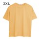 thumbnail image 1 of Camiseta suelta Mujer Verano Cuello redondo Manga corta Top casual, Amarillo, XXL Kearding AP001475-10, 1 of 7