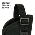 thumbnail image 6 of Strategy Brand Large Frame Polyester Pistol Holster. Fits up to 4 - 5 in Barrel with Magazine Pouch, Right Hand, 6 of 9