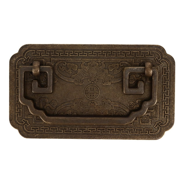 Poignée de Tiroir Antique, Poignée de Tiroir en Laiton Antique Design Exquis Tiroir à Chauve-Souris Poignées de Tiroir Antique pour Armoires Commodes Garde-Robes