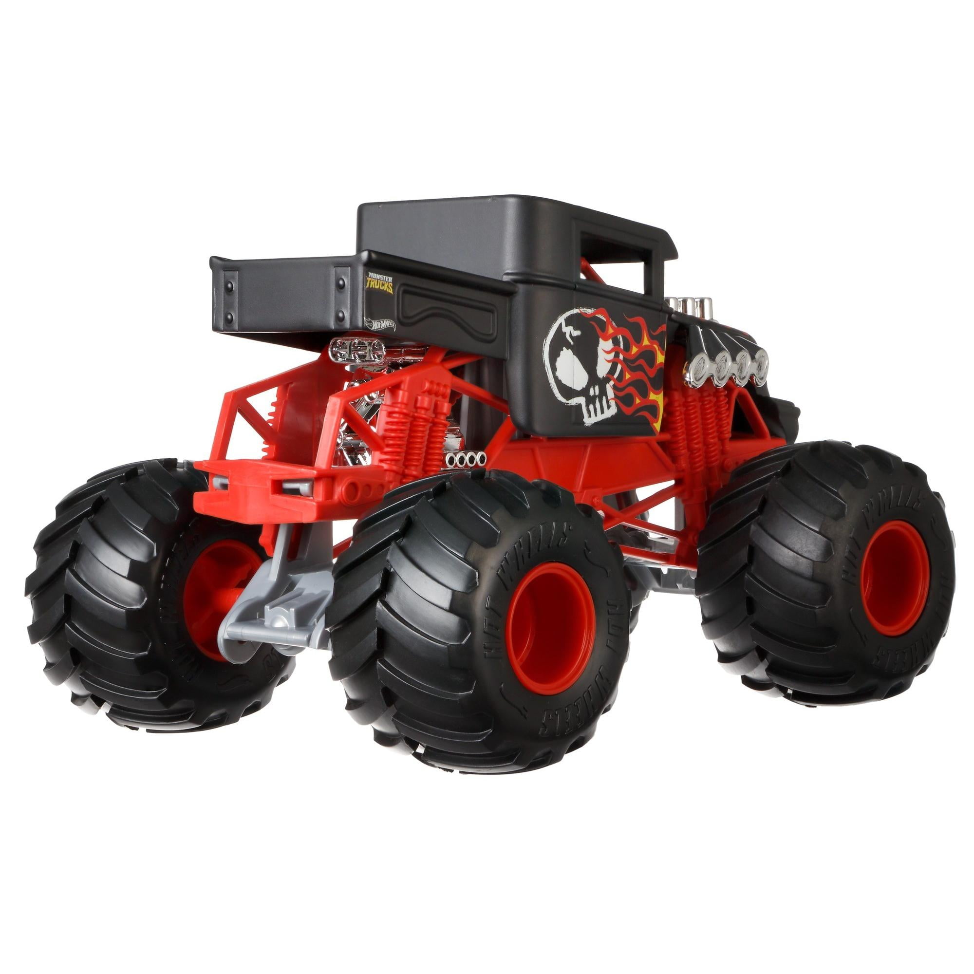  Hot Wheels Monster Truck 1:24 Scale 2022 Bone Shaker It All  Vehicle with Giant Wheels for Kids Age 3 to 8 Years Old Great Gift Toy  Trucks Large Scale : Toys & Games