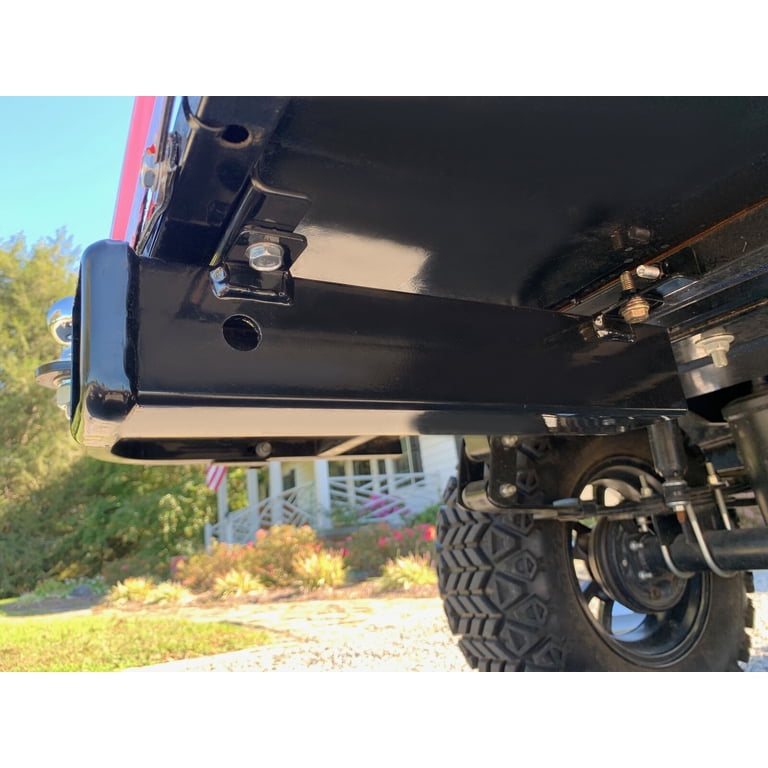 EZGO TXT & Medalist Heavy Duty Trailer Hitch With 2" Receiver - Fits Golf Carts 1995-2013, Includes Hardware & Installation Video