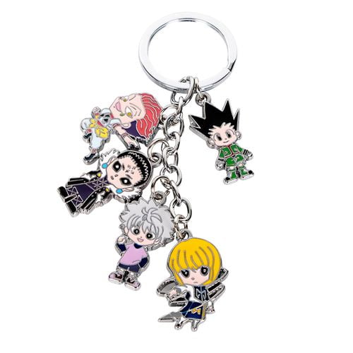 Yaoping Yaoping 1 Pcs Anime Hunter X Hunter Key Chain Metal Art Kurapika Hisoka Keyring Fan Gift Walmart Com Walmart Com