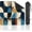 Color4, variant on Mahjong Mat 31.5" x 31.5" Mid Century Geometric Abstract Simple Shapes Beautiful Color Palette Non-Slip Noise Reduction Mahjong Tiles Table Cover for Dominoes Poker Card Board and Tile Games