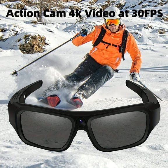 4K Camera Glasses, Upgrade Smart With Camera, Video Glasses Sports & Action Video Cameras