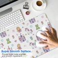 thumbnail image 4 of Long Mouse Pads for Desk,Fairy Tale Princess Pattern Desk Mats on Top Of Desks, Desk Mouse Pad Extra Large with 3mm Non-Slip Base and Stitched Edge for Gaming,Office,Work,Home 31.5"x11.8", 4 of 6