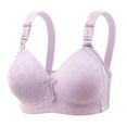 thumbnail image 2 of Patlollav Womens Bras,Ladies Traceless Adjustable Shoulder Strap No Steel Ring Breathable Comfortable Bra Underwear, 2 of 3