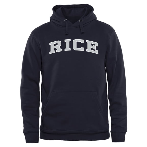 Men's Navy Rice Owls Everyday Pullover Hoodie