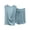 Light Blue1, variant on Ohufall Two Piece Pajama Sets for Women V Neck Sleeveless Tops Pleated Elastic Waist Trouser Pj Sets