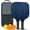 Black-3, variant on Pickleball Paddles Set Of 2, Fiberglass Surface, Adventure Map Print, 4 Balls & Bag