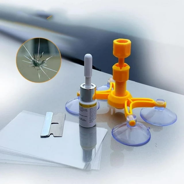 15ml Car Windshield Repair Kit Windshield Chip Repair Kit With Windshield Repair