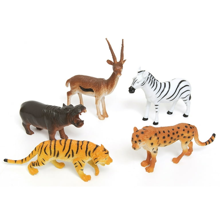 Zoo Troop Collectible Safari Animal Set – 14-Piece Wildlife