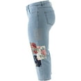 thumbnail image 2 of DG2 Diane Gilman Stretch Embroidered Cropped Jean Women's 654-662, 2 of 4
