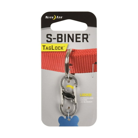 Nite Ize S-Biner TagLock - Inox