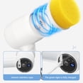 thumbnail image 7 of XGFHYJEH Electric Spin Scrubber, Cordless Cleaning Brush, Power Spin Scrubber, Scrub Brush, Scrubber Cleaner, Electronic Scrubber, Barhroom Scrubber with 5 Brush Heads, 7 of 7