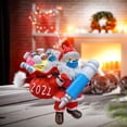 thumbnail image 2 of Adornos de Papá Noel, Papá Noel con mascarilla, Colgante de decoración del Estilo 2 Zulema Colgante de santa claus, 2 of 7