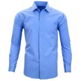 thumbnail image 2 of Manchester Camisa de Etiqueta Regular Fit  Azul, 16.5" Cuello 32" Manga Manchester 5078K, 2 of 4