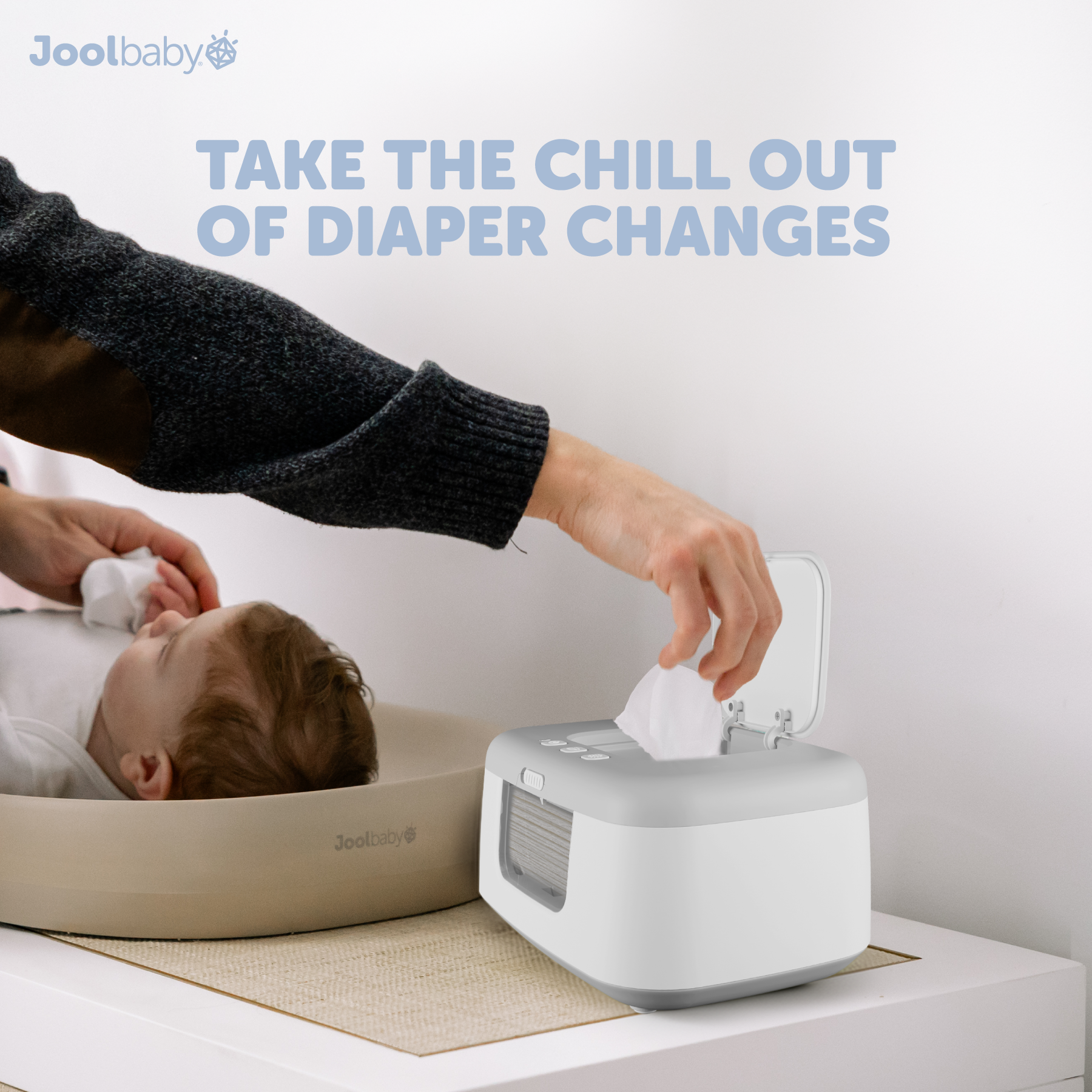 Jool Baby TinyBums Wipe Warmer with LED Nightlight photo 7