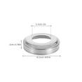 thumbnail image 2 of LOLIPPYY 4Pcs Stainless Steel Pool Handrail Covers for Inground Pool Ladder Tubing Replacement and Stability, 2 of 8