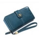 thumbnail image 1 of pstuiky Cartera de mujer con bloqueo RFID, funda de piel para múltiples tarjetas, monedero de pulsera., 1 of 3