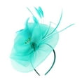 thumbnail image 2 of GILIGEGE Fascinators Hat for Women 50S Flower Hat with Veil Cocktail Wedding Tea Party Church Derby Hat Fascinator Tea Bridal British Women's Headband, 2 of 7