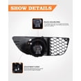 thumbnail image 6 of Fog Lights For 09-15 Mitsubishi Lancer Clear Lens Bumper Lamps w/Wiring Switch, 6 of 9