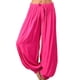 thumbnail image 1 of Qarigey Pantalones deportivos de pierna ancha para mujer, pantalones de chándal de baile para gimnasio, ropa de playa, pantalones de Prendas para la parte inferior del cuerpo Rosa roja S, 1 of 5